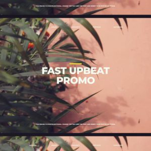 پروژه آماده پریمیر : تیزر تبلیغاتی Fast Upbeat Promo