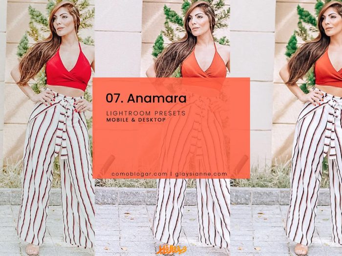 دانلود پریست بلاگر آنامارا Anamara Blogger