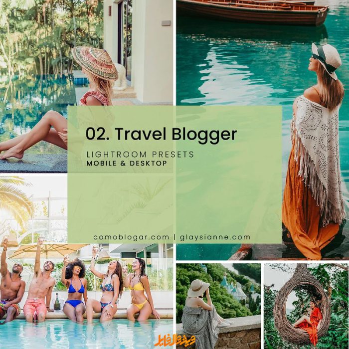 دانلود پریست بلاگر سفر Travel Blogger