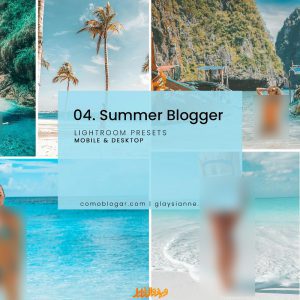 دانلود پریست بلاگر تابستانی Summer Blogger