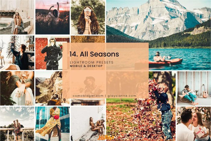 دانلود پریست چهار فصل All Seasons-Lightroom Presets