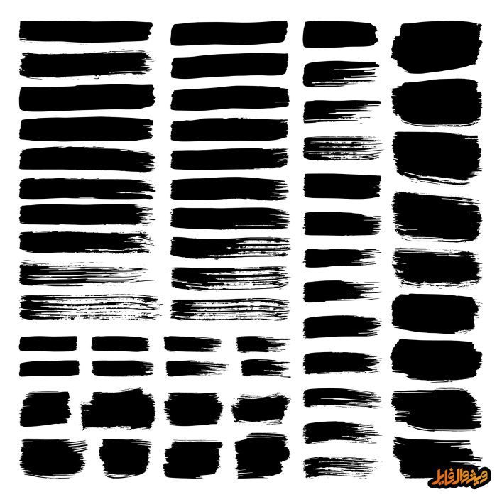 مجموعه طرح های قلم مو پکیج شماره 1