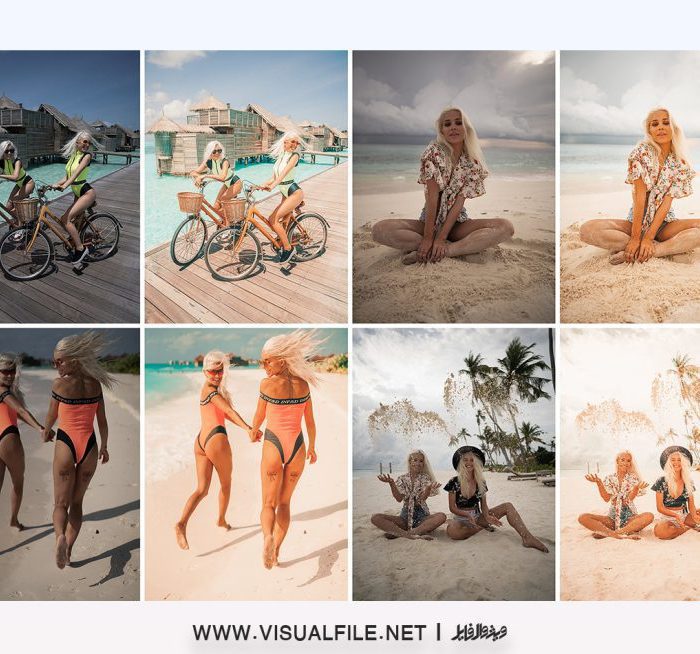 دانلود پریست لایت روم و فتوشاپ : پریست تعطیلات ساحلی Beach Vacation Presets