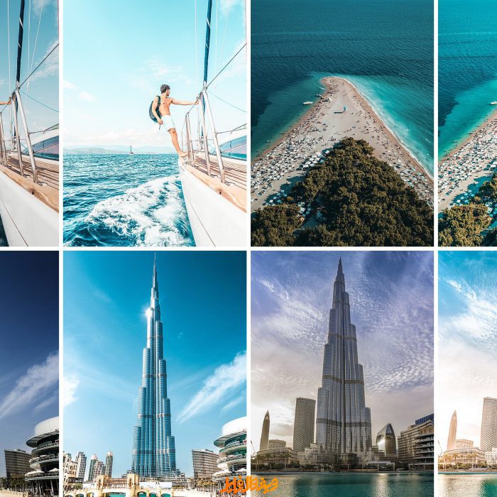 دانلود پریست لایت روم و فتوشاپ : پریست زندگی دبی Life Dubai Preset