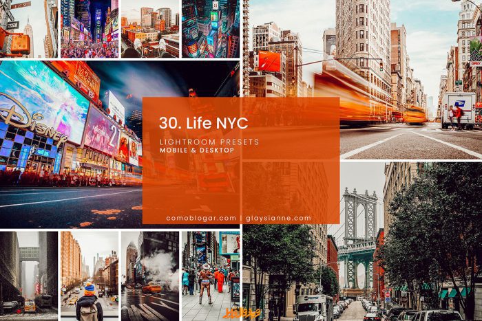 دانلود پریست لایت روم و فتوشاپ : پریست زندگی نیویورکی Life NYC Presets